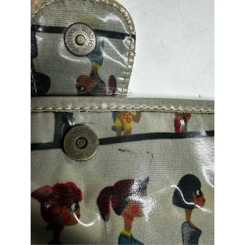 Rare Arisu Cosmetics Toiletries Fold Bag Gray